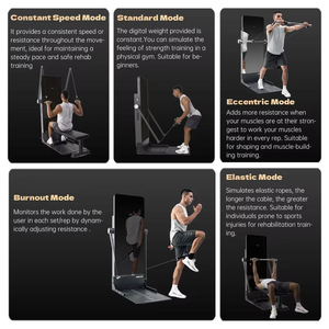 IMBODY POWER O Équipement de gym commercial, Miroir de fitness intelligent, Appareil de musculation multifonction, Équipement d'entraînement de force, Entraîneur à domicile - Product Image 3