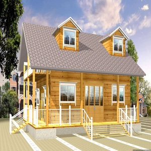 プレハブHts Resortコテージログキャビンキット木造住宅 - Product Image 1