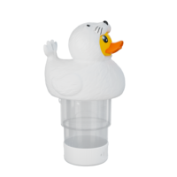 Porte-comprimés de chlore en vinyle plastique en forme de phoque mignon pour spa et piscine