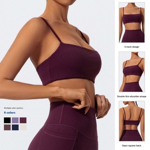 Reggiseno sportivo da donna in cotone con chiusura frontale, taglia grande, traspirante - Product Image 1