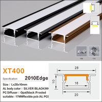 Perfil de Esquina de Aluminio Anodizado con Difusor para Panel de Pared, Canal LED Decorativo Compatible con Tira de Luz RGB