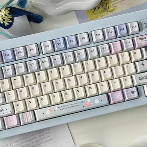 Teclas PBT con Diseño de Burbujas Tipsy, Perfil Cherry de Cinco Lados, 129 Teclas para Interruptores <span class=keywords><strong>Mx</strong></span>, Teclado Mecánico 61/64/68/104/108 - Product Image 1