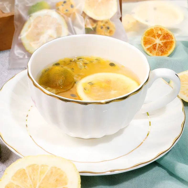 Mixed fruit tea Healthy Drink wholesale price Kumquat lemon passion fruit tea