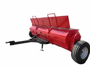 Hot Sale Agricultural Stainless Steel Manure Spreader Tractor Pto Fertilizer Spreader For Farm