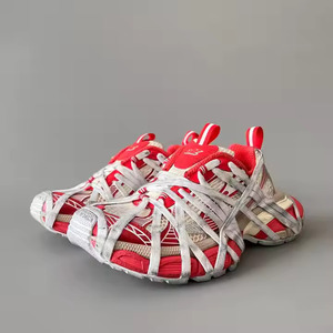 <span class=keywords><strong>TBS</strong></span> 最新トレンドブランド 子供用 3XL 男の子 スニーカー スパイダーストラップ ヴィンテージ スポーツシューズ 高品質 ダメージ加工 チャンキースニーカー - Product Image 4