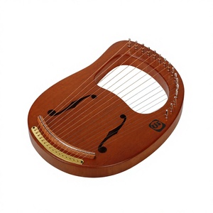 Arpa per Principianti, Lira Musicale Autodidattica, Strumento Laiya <span class=keywords><strong>a</strong></span> Piastra Singola Portatile <span class=keywords><strong>a</strong></span> 16 Corde, Made in China - Product Image 1
