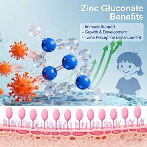 OEM/ODM Tiras Orales de Gluconato de Zinc Certificado de Acción Rápida y Soporte Inmunológico Totalmente Disoluble, Muestra Gratuita - Product Image 2