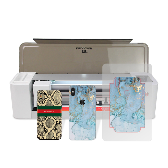 Custom Fully Automatic Gift Mobile Phone Screen Protector Tpu Hydrogel Cutting Film Machine Smartphone Skin Die Cutting Machine