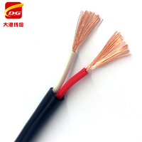 Câble électrique souple RVV en cuivre toronné Royal Cord H05VV-F 1.5 2.5 4 6mm 2 3 4 5 conducteurs PVC