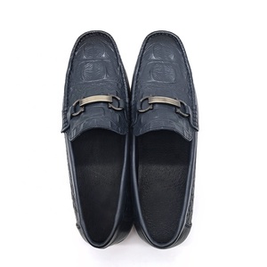 Vente en gros d'usine Mode Professionnel Bleu Noir Classique <span class=keywords><strong>Luxe</strong></span> Marque de renom Haute qualité Cuir <span class=keywords><strong>italien</strong></span> pur Haute tige Hiver <span class=keywords><strong>Homme</strong></span> - Product Image 3