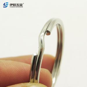 Anillos de Llavero Redondos con Borde Chapado en Níquel al por Mayor de EWANG para Regalo - Product Image 5