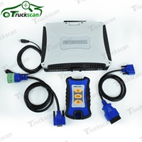 Analyseur de moteur de camion lourd Truckscan Nexiq-3 USB Link 3 Diesel Interface Diagnostics Software + Ordinateur portable CF19 Windows 24V