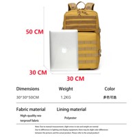 Vente en gros de sac à dos tactique 45L pour hommes, matériau Oxford imperméable pour les sports de plein air, voyage, randonnée, camping, sac à dos tactique