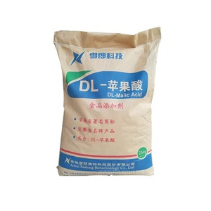 High Quality Chinese DL-Malic Acid 99% Purity Fine Particles Food Grade Sour Agent <strong>Additive</strong> - Product Image 6