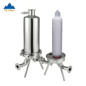 BJH Series Sanitary Design Stainless Steel 316L 10 Inch 20 Inch 30 Inch Cartridge Filter Housing