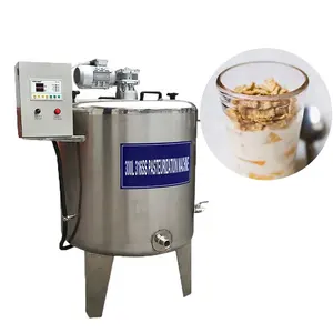 50 Liter 200L Capacity Small Scale Yogurt Making Milk Pasteurizer Process Device Milk Pasteurization Line With Uht Technology