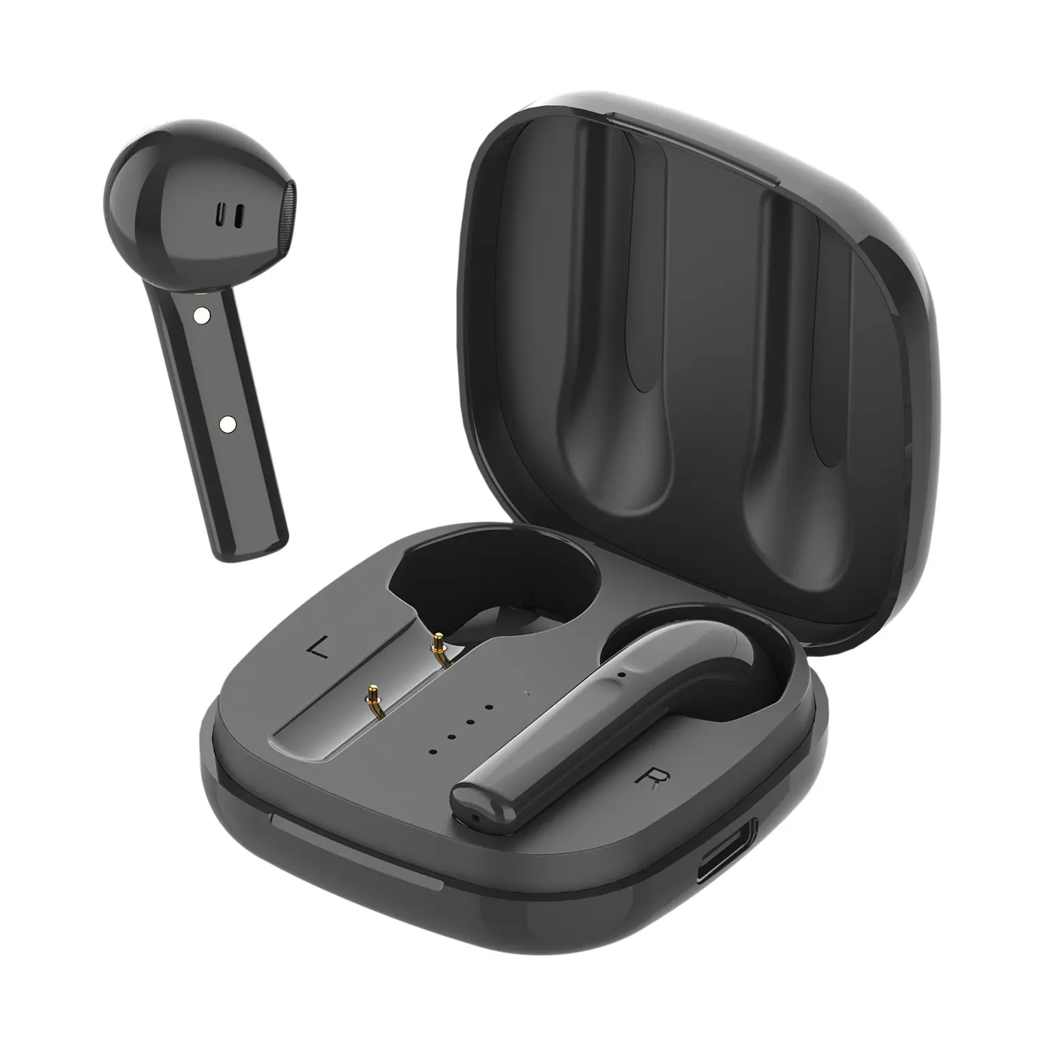Wireless Waterproof Earbuds KINGSTAR Bluetooth 5.0 Mini TWS IPX4 Waterproof Stereo Truely Wireless Earbuds Earphones Headphones Headsets