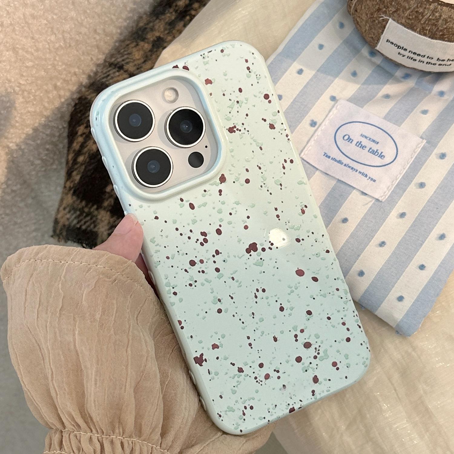 Iceland Blue Mint Ink Splash