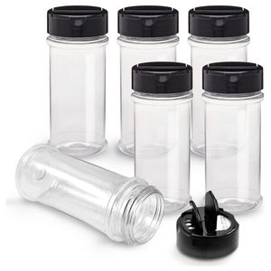 200ml Food Grade Plastic PCR Eco-Friendly Refillable <b>Spice</b> & Pepper Shakers Seasoning <b>Jars</b> - Product Image 1