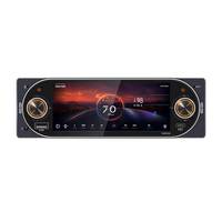 Radio Estéreo para Auto con Pantalla Táctil IPS, Android Auto Inalámbrico, CarPlay, Amplificador, Control Remoto, Reproductor MP5, Bluetooth, FM, Integrado 1DIN
