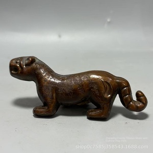 Tally de tigre de bronce vintage (Hu Fu) con inscripciones, símbolo de poder en <span class=keywords><strong>la</strong></span> antigua <span class=keywords><strong>China</strong></span>, colección de arte y Adorno - Product Image 6
