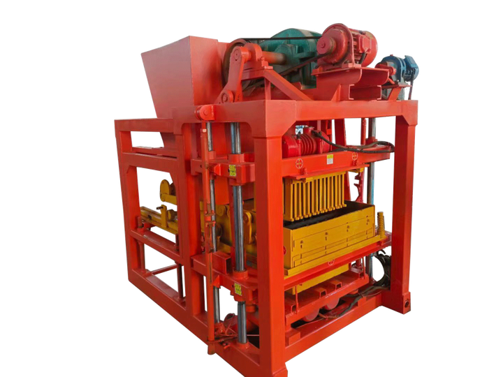 Durable Using QT4-28 Custom Order QT4-28 Semi-automatic Brick Block Making Machine Price List