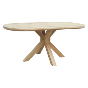 Mesa de Comedor de Madera de Mango Sólida Hecha a Mano, Muebles de Madera Dura de Primera Calidad para Comedor, Acabado Natural Duradero - Product Image 2