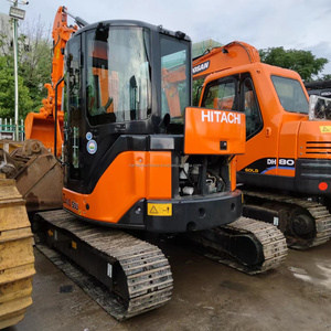 Miniexcavadora hidráulica de movimiento de tierras casi nueva Hitachi ZX50U usada miniexcavadora usada de gran rendimiento a la venta - Product Image 4