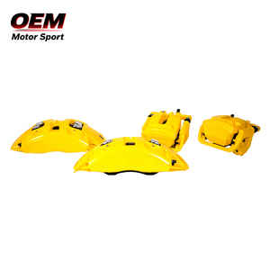 Kit de Freinage Amélioré Jaune de Haute Qualité OEM MOTEUR SPORT Neuf Personnalisé avec Étriers Avant à 6 Pistons pour Mercedes-Benz Classe GLS GLE (X167) - Product Image 2