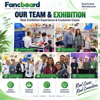 Permainan Papan Koperasi Jaringan Pasokan Pulau Kustom Fancboard |   Karton Lipat Empat |   Mainan Edukasi Ramah Lingkungan untuk Anak B2B