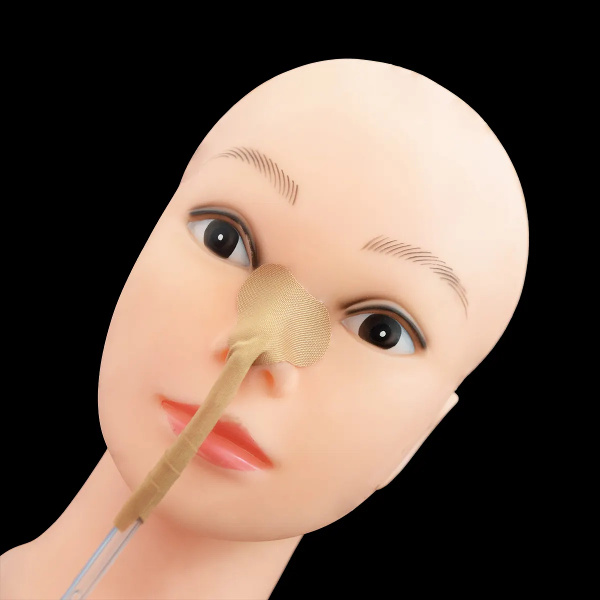 鼻管ホルダー鼻胃栄養管ファスナーカテーテル固定テープステッカーホームケアクリニック用看護用品