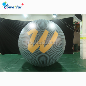 Khí cầu bơm hơi đủ điều kiện <span class=keywords><strong>Inflatable</strong></span> lớn Helium bóng với biểu tượng tùy chỉnh in quảng cáo khổng lồ bay Bầu Trời tên lửa bóng - Product Image 4