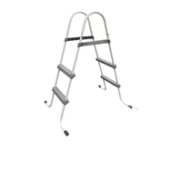 Échelle de piscine avec logo OEM, pour piscine hors sol, en acier inoxydable de qualité supérieure, accessoires de piscine amovibles, escalier de piscine, rampes