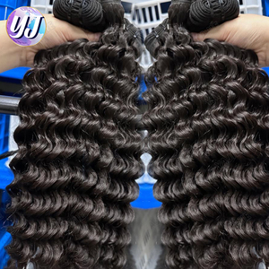 Bán buôn 10A 12A Brazil Ấn Độ Việt Nam nguyên Trinh Nữ tóc con người nhà cung cấp 100% lớp biểu bì phù hợp tóc con người sâu sóng bó - Product Image 2