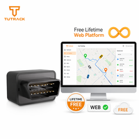 Plataforma Web Gratuita de por Vida, 4G OBD Plug and Play, GPS en Tiempo Real, BDS, LBS, Geocerca, Alarma de Vibración, Rastreador GPS OBD para Flotas