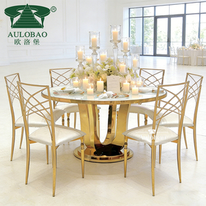 โต๊ะวางเค้กทรงกลมทำจากสแตนเลสสำหรับงานปาร์ตี้ - Product Image 1