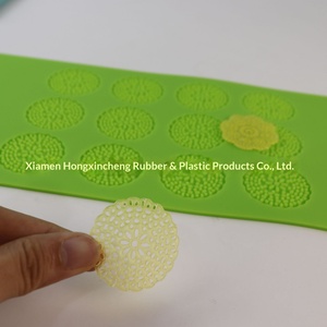 Molde de Silicona Decorativo para Postres, Pudín, Chocolate, Molde para Hornear en Casa, Molde para Fondant con Forma de Hoja, 15 cm - Product Image 4