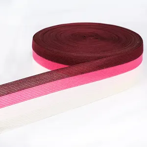 Cinturino elastico all'uncinetto lavorato a maglia centrale di alta qualità per cintura con 3mm 5mm 8mm 10mm di larghezza disponibile