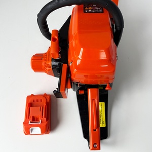 Tronçonneuse à essence HOTOKA à démarrage électrique, 58cc, moteur à essence 2 temps, pour le travail du bois professionnel - Product Image 3