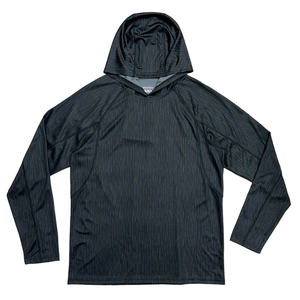 Chemise à capuche légère en polyester à séchage rapide de haute qualité Upf50 + Protection solaire - Product Image 1