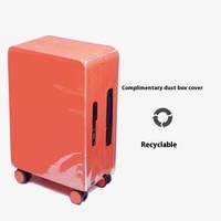 Valise Cabine Mi-Haute 20 Pouces, Style Frais, Résistante aux Rayures, à l'Usure, en PC, Chariot 24PC, Design Attrayant 26 Pouces