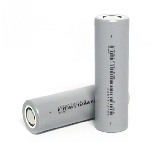 21700 15A 3.7V 5000mAh 6000mAh 4800mAh 4000mAh 3000mAh Cylindrical Battery Flat Top Solar Lithium Ion Batteries Cell Pack