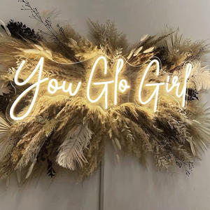 Enseignes Ber personnalisées en acrylique de haute qualité Lettre au néon LED d'enseigne au néon d'intérieur pour enseigne au néon de fête - Product Image 1