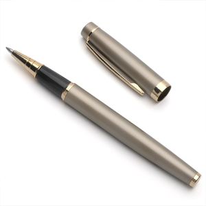 Stylo à bille en métal avec finition dorée, logo personnalisé acceptable - Product Image 1