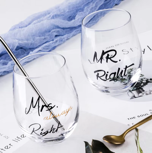 Verres à cocktail en gros, verres à whisky et verres à vin sans pied, ensemble de verres à vin en cristal - Product Image 1