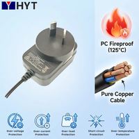 AC/DC Klasse 2 Netzteil 5V-24V 1-3A Adapter für Milchwärmer und Milchpumpe mit 90-Grad-DC-Stecker aus PC-Material