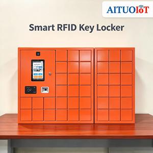 Système de gestion de clés intelligent RFID <span class=keywords><strong>pour</strong></span> le suivi des actifs, avec détection de clés, système Android 11 et code source SDK <span class=keywords><strong>pour</strong></span> la location de voitures et les administrations - Product Image 3
