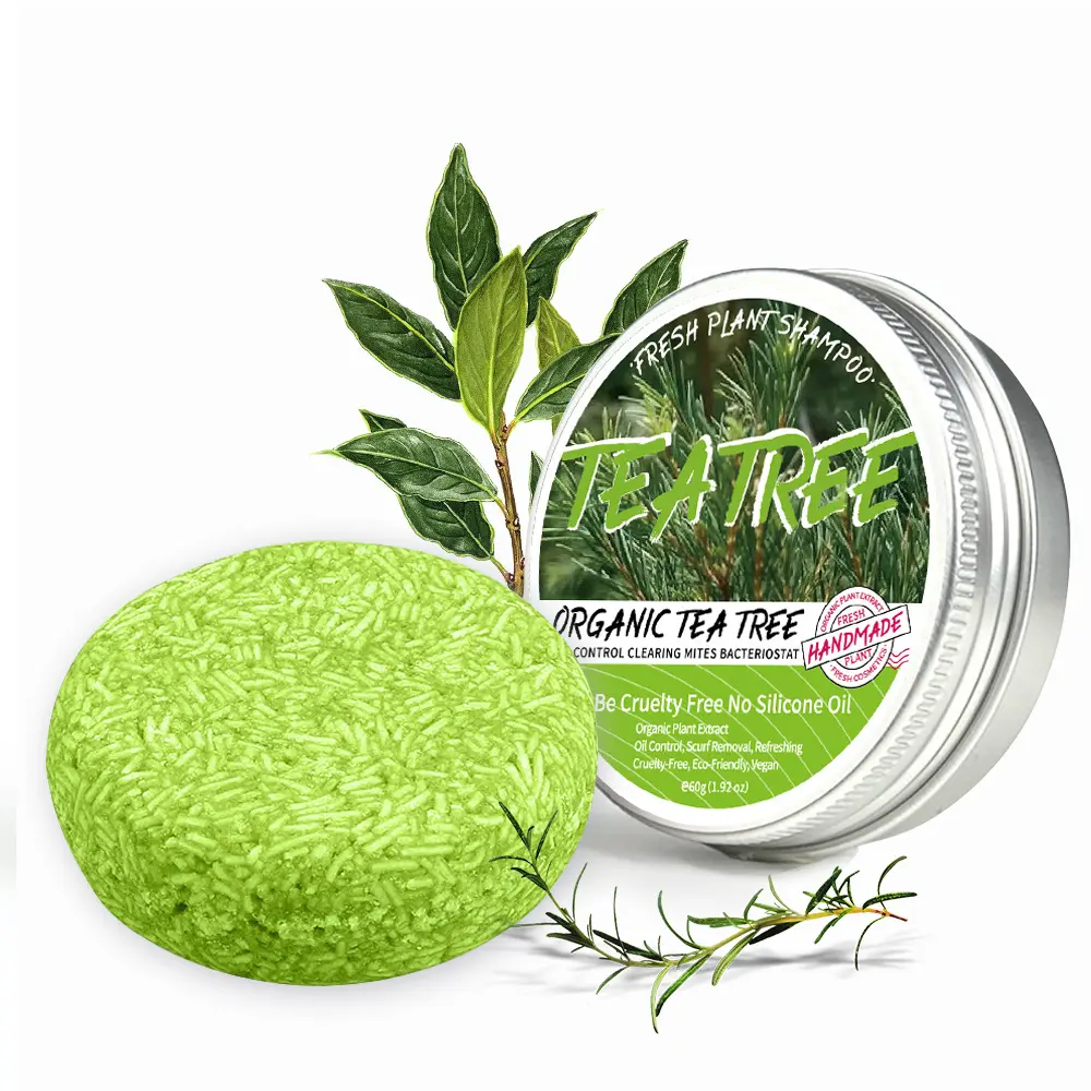 Sapone organico naturale dello sciampo dei capelli/capelli delle donne che oscurano lo sciampo Bar/Shampoo puri fatti a mano dei capelli della pianta di 100%