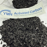Charbon actif en poudre de coque de noix de coco noire / Briquettes de charbon pour la décoloration chimique, pour chicha et barbecue