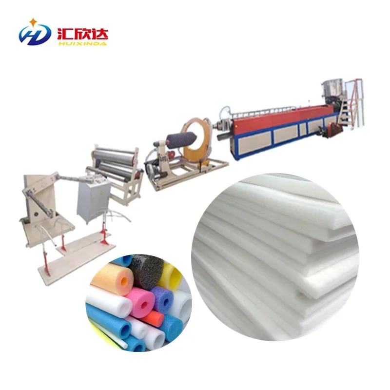 Pearl cotton foam sheet production line Pearl cotton foam cloth extruder